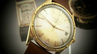 Vintage - Ulysse Nardin Automatic - Textured Baton Numbers - With Date - 1950