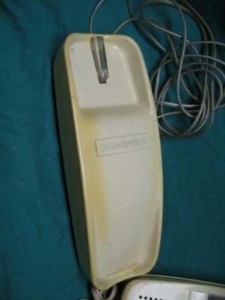 Vintage Conair Corded Princess Telephone SW204 White Cream Landline Phone BL20 3