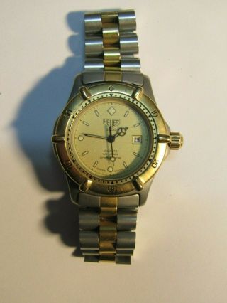 Vintage Ladies Tag Heuer 2000 Professional Watch For Parts/repair 964.  015 95