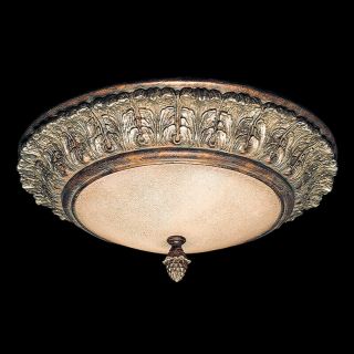 Euc Fine Art Lamps Stile Bellagio Antique Flush Ceiling Light Tortoised Crackle