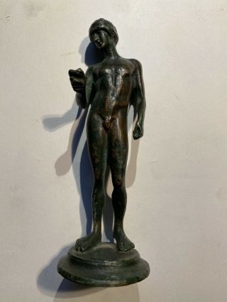 Antique Patinated Bronze Grand Tour Figure