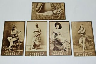 1890 N150 Actors & Actresses Duke Honest Long Cut Tobacco (5) 3
