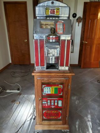Antique Slot Machines Jennings 25 Cents