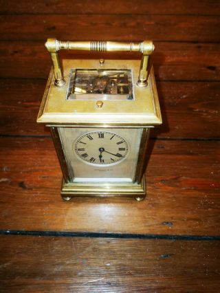 Barn Find Wordley & Co Paris Carriage Clock Repeater.  (1850 - 1890)