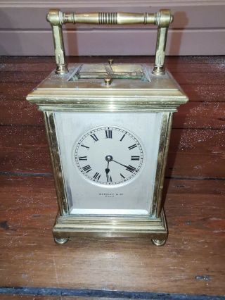 Barn Find Wordley & co paris carriage clock repeater.  (1850 - 1890) 2