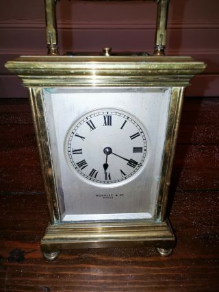 Barn Find Wordley & co paris carriage clock repeater.  (1850 - 1890) 3