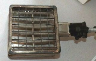 Vtg Rite - Heat Glower Stove Antique Flat Top Toaster Electric Cloth Cord 2