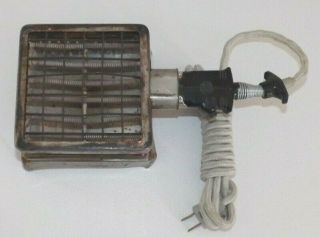 Vtg Rite - Heat Glower Stove Antique Flat Top Toaster Electric Cloth Cord 3