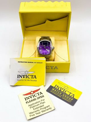 Invicta 48656 Special Edition Lupah Purple 47MM 50M Stainless Men’s Watch 378 2