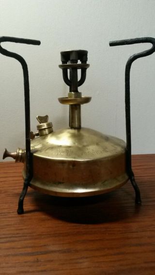 Vintage Brass kerosene stove Primus No.  1 (not radius,  optimus,  hasag primus) 2