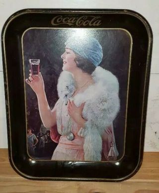 Vintage 1973 Coke / Coca Cola Tray 1920 