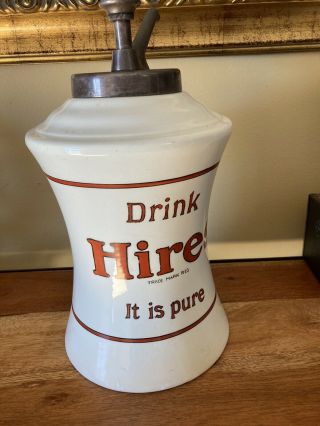 ANTIQUES HIRES ROOTBEER SYRUP SODA FOUNTAIN DISPENSER 2