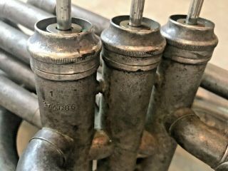 Huge Vintage Antique King Sousaphone Tuba ? Silver Color 1 374686 Parts Repair 4