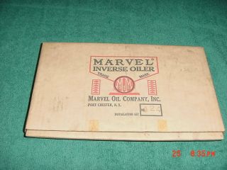 Vintage Marvel Mystery Inverse Oiler Kit No 424 Buick 2 Barrel