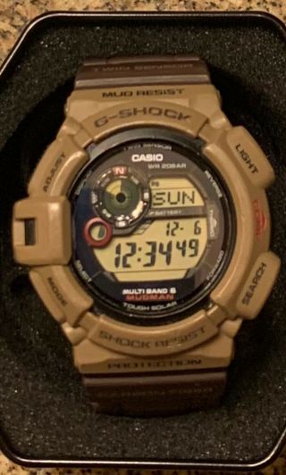 CASIO MUDMAN G - Shock GW - 9300ER - 5 Solar Multi Band 4