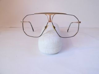 Vintage Luxottica 1259 Gold Electro Plated Eyeglasses Frame