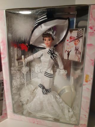 1995 Vintage Barbie Doll As " Eliza Doolittle " From My Fair Lady At Ascot,  Nrfb