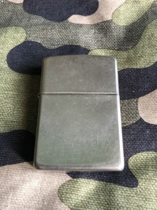1996 Classic Vintage Zippo Silver Plate Lighter