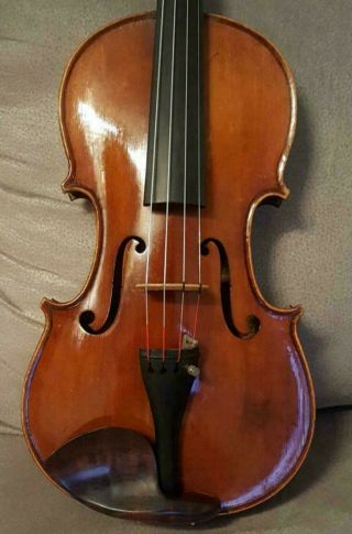 Fine Old Antique French Violin Made By Marc Laberte Around 1930.  4/4 Size