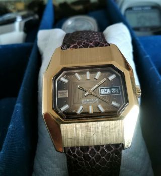Rare Tissot Seastar Automatic Goldplated G20 Vintage Wristwatch
