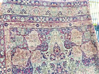 Auth: 19th C Antique Lavar Kermanshah Elegant Collectors Beauty 6x10