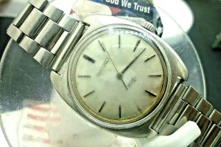 Mens 35mm King Seiko Ks Automatic 5621 - 7000 Watch (parts/repair) Runs Read Pls