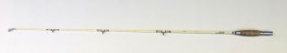 Vintage Pflueger Trolling Or Casting (?) Fiberglass Fishing Rod Model 8 - 1556