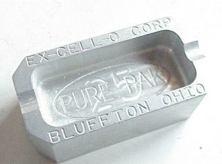 Vintage Ex Cell O Corp 25 Year Pure Pak Bluffton Oh Ohio Ashtray