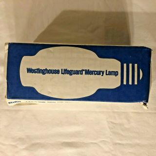 Vintage Westinghouse Lifeguard Mercury Lamp Light Bulb 5DBT28 3