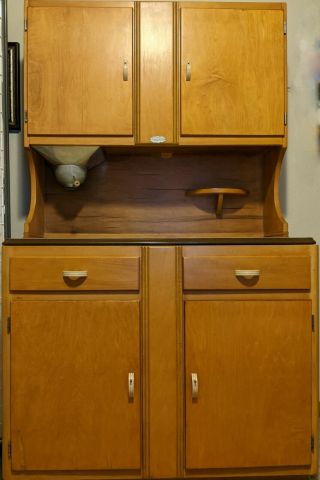 1939 Hoosier Kitchen Cabinet Manufactured By Gi Sellers & Sons Flour & Bread Bin