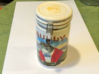 Vintage Colibri Bully Frog Ceramic Humidor