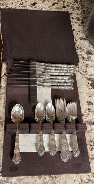 Reed & Barton Sterling Silver Set Of (48) Flatware Fork,  Spoon,  & Knives Set