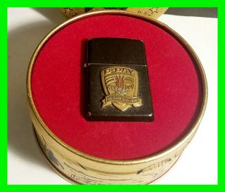 Zippo D - Day Lighter Normandy 50th Anniversary 1944 - 1994 Limited Ed.  W/ Tin 2