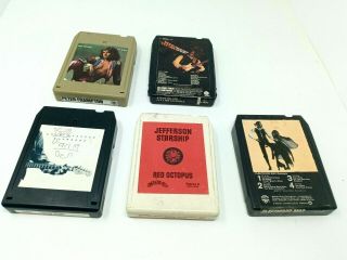 5 Vintage 8 - Track Tapes Classic Rock N Roll Fleetwood Mac,  Clapton -