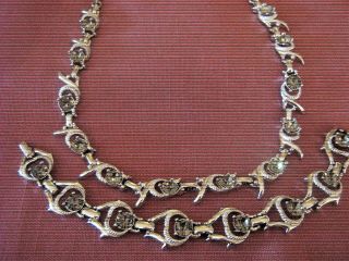 Vintage Sarah Coventry Demi Necklace & Bracelet Set 