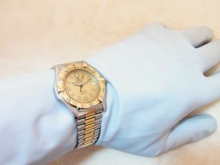 Tag Heuer 2000 Professional Two - tone Men ' s 41.  5 mm Swiss Quartz Watch 964.  006 2