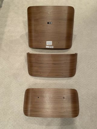 Herman Miller Eames Lounge Chair - Walnut Shell Set