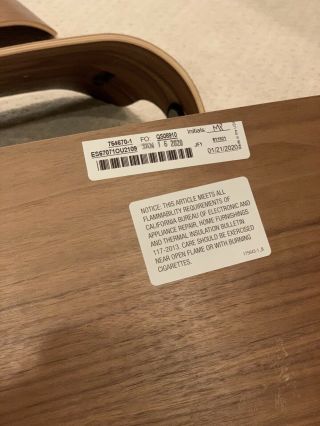 Herman Miller Eames Lounge Chair - Walnut Shell Set 4