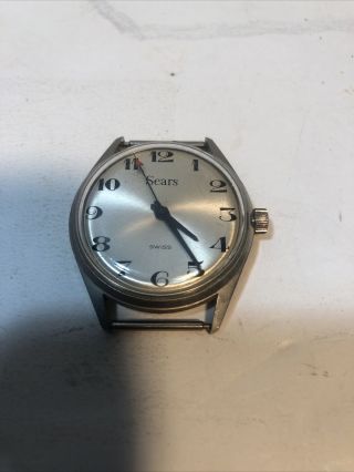 Vintage Sears Watch - Wind Up - - No Band Swiss Take A Look