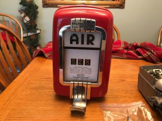 Vintage ECO Air Meter - Tireflator - Service Gas Station Air Pump Antique Old 6