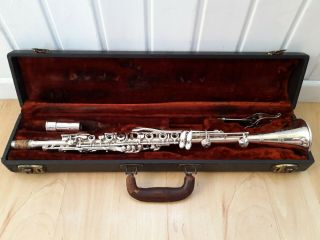 Silver King Metal Sterling Bell By H.  N.  White Cleveland Ohio Clarinet Clarinette