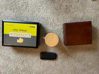 3 Humidors And A Coach Leather Cigar Case,  Cohiba,  Traveling