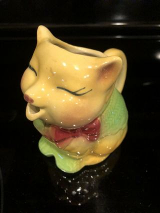 Vintage Shawnee Colored Car Creamer Puss N Boots