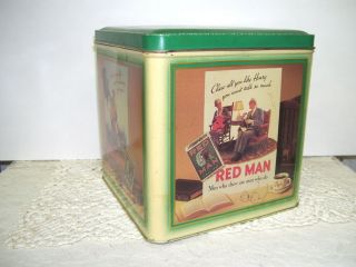 Red Man Chewing Tobacco Tin Box 1989 Limited Edition