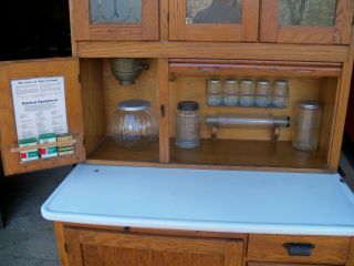 Antique Oak Hoosier Cabinet Napanee 2