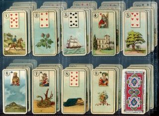 Tobacco Card Set,  Carreras,  Fortune Telling,  Tarot,  Psychic,  Future,  1926
