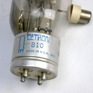 Vintage Cetron 810 Vacuum Tube 8.  5 