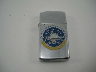 Vintage Zippo Lighter Military Uss Dwight D Eisenhower
