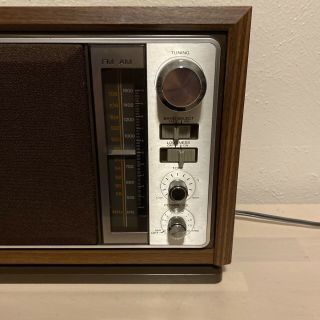 Vintage Sony AM/FM Radio Model ICF - 9740W and LOOK 2