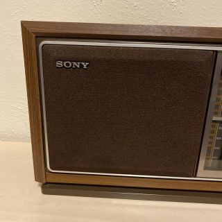 Vintage Sony AM/FM Radio Model ICF - 9740W and LOOK 3